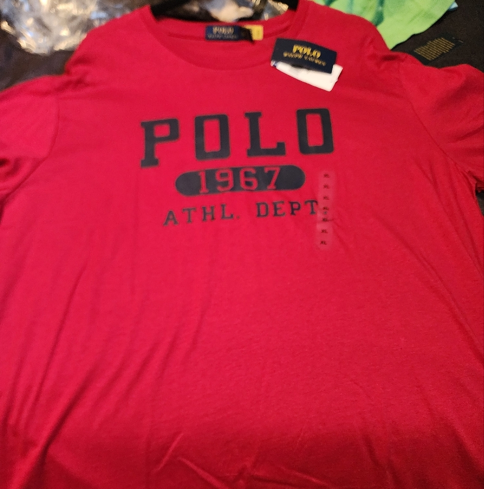 Polo by Ralph Lauren Red Short Sleeve Tee